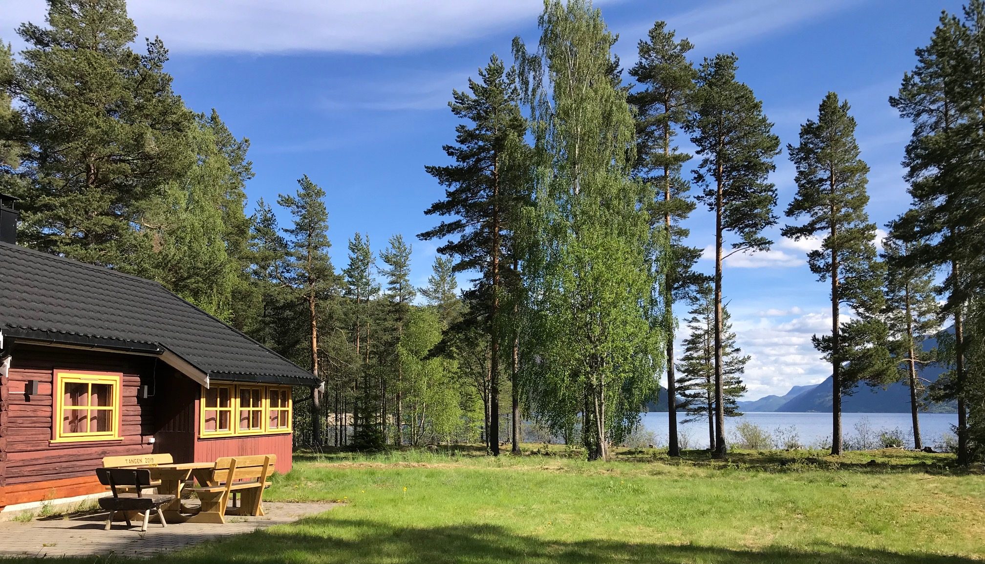 Hovedbilde Tangen - idyllisk hytte ved Tinnsjøen